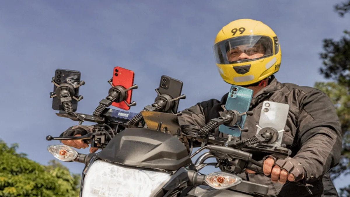99 investe em tecnologia para tornar corridas de moto mais seguras
