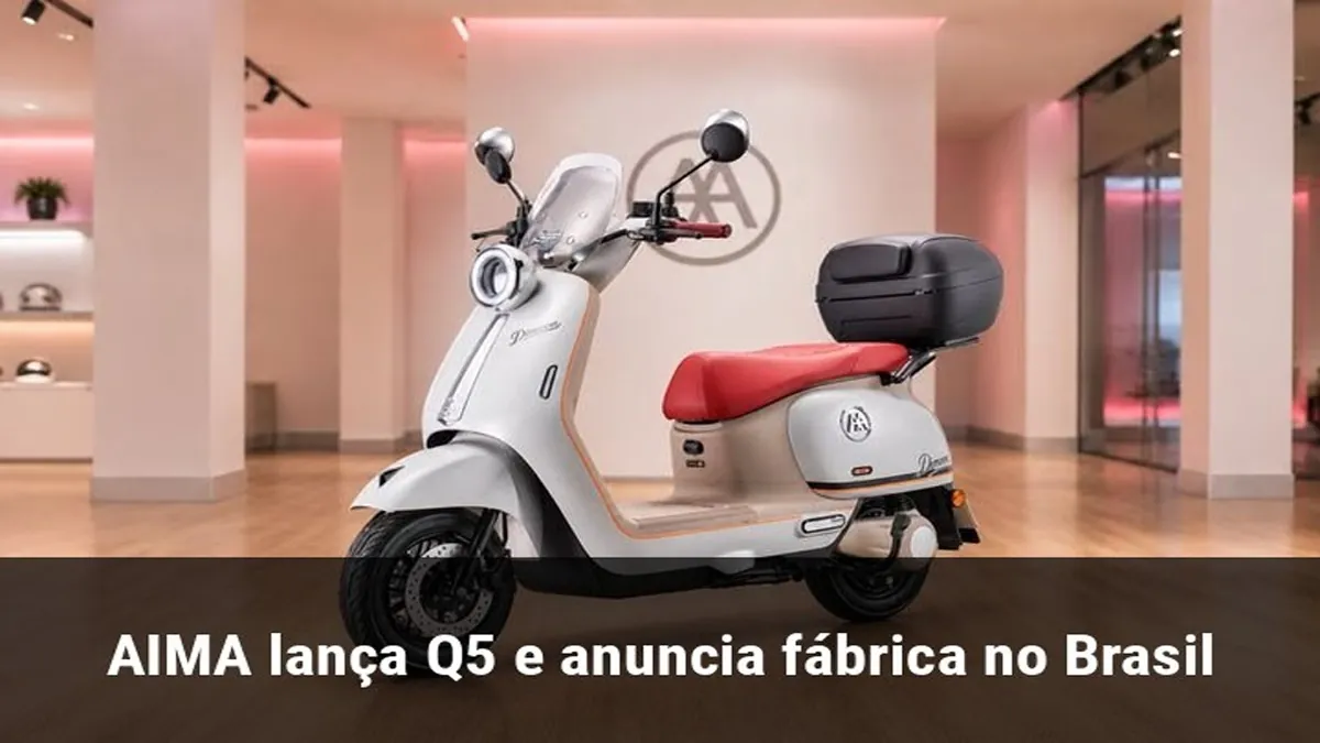 AIMA lança Q5 e anuncia fábrica no Brasil