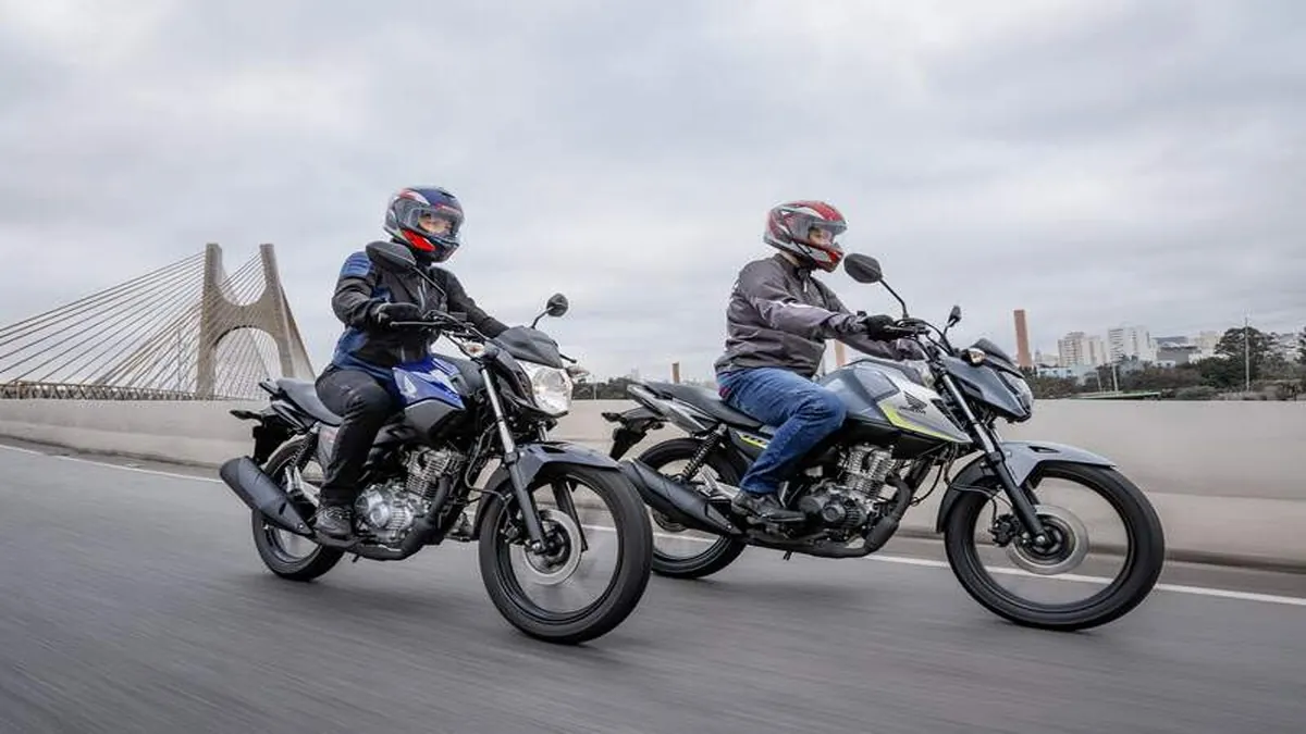 As 20 motocicletas mais populares no Brasil em agosto de 2025