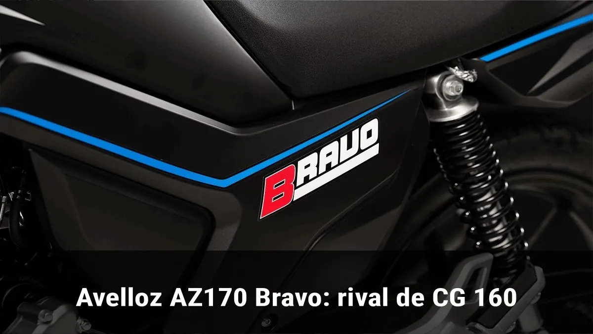 Avelloz AZ170 Bravo: rival de CG 160