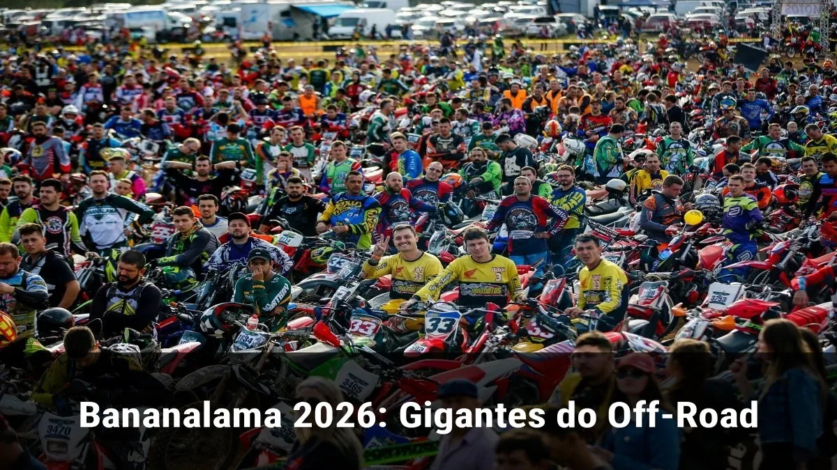 Bananalama 2026: Gigantes do Off-Road