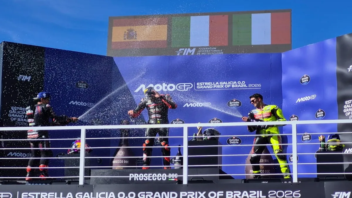 Bezzecchi conquista GP do Brasil da MotoGP; Diogo Moreira fica em 13º
