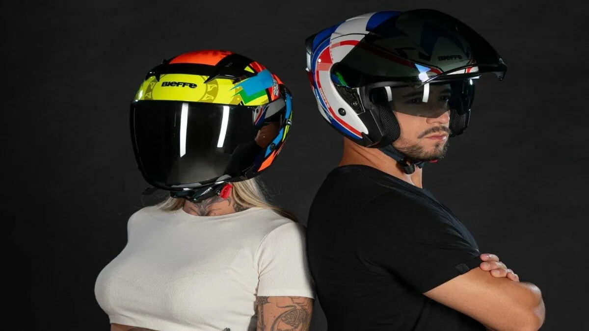 Bieffe lança novo capacete aberto: descubra o B-Pace!