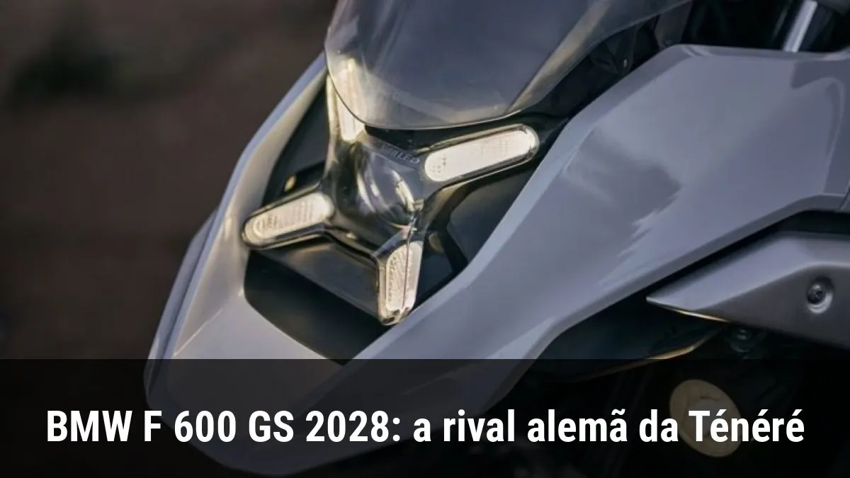 BMW F 600 GS 2028: a rival alemã da Ténéré