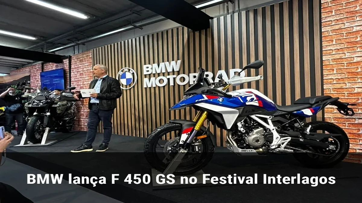 BMW lança F 450 GS no Festival Interlagos