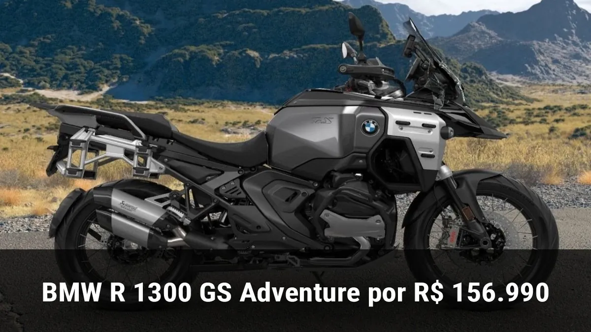 BMW R 1300 GS Adventure por R$ 156.990