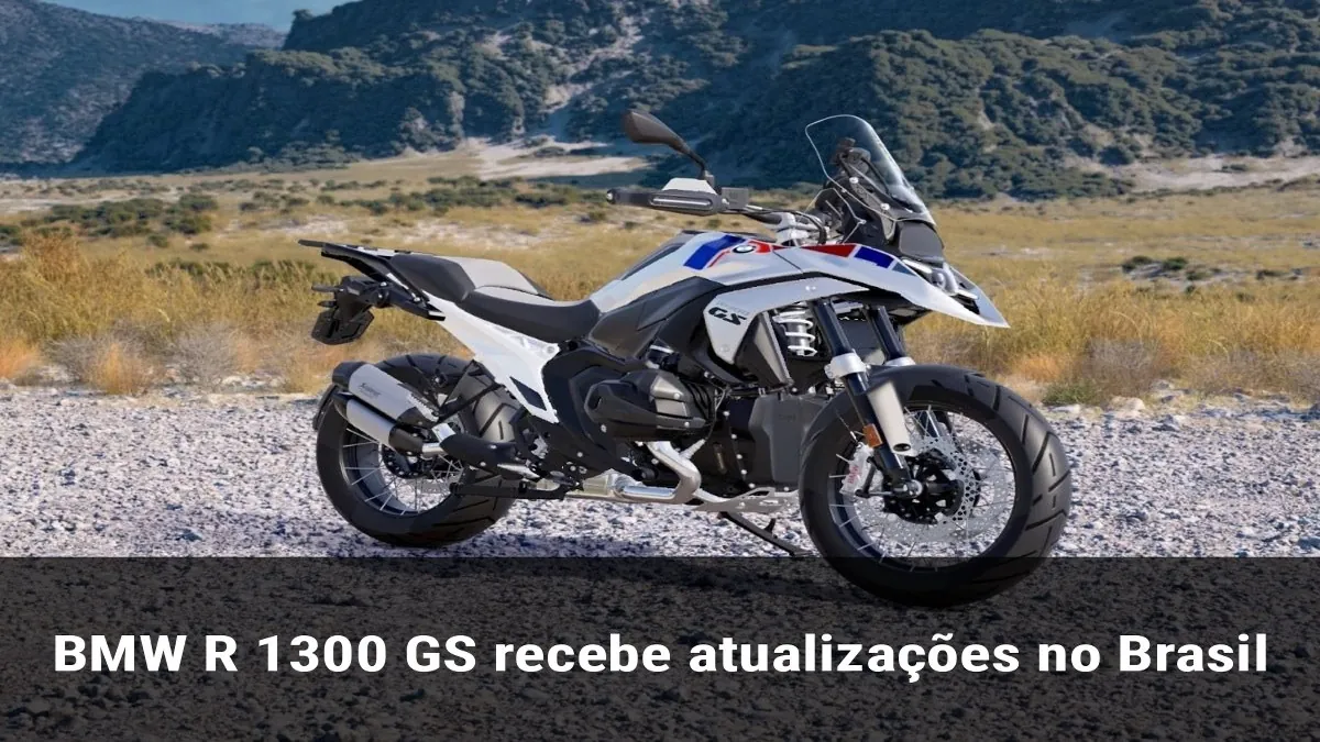 BMW R 1300 GS recebe atualizações no Brasil