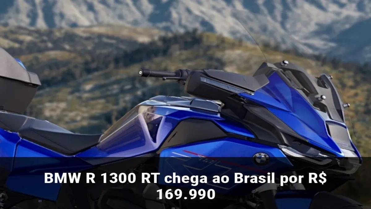 BMW R 1300 RT chega ao Brasil por R$ 169.990