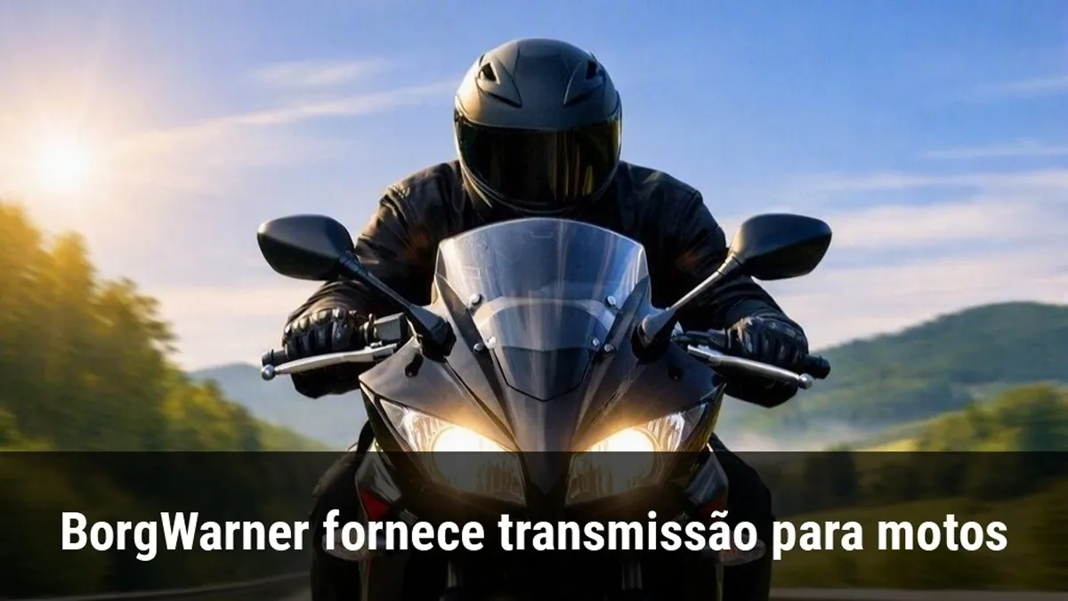 BorgWarner fornece transmissão para motos