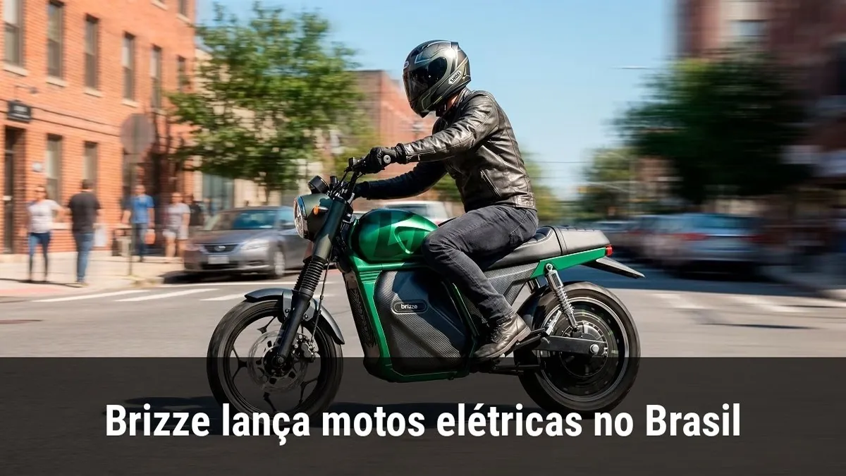 Brizze lança motos elétricas no Brasil