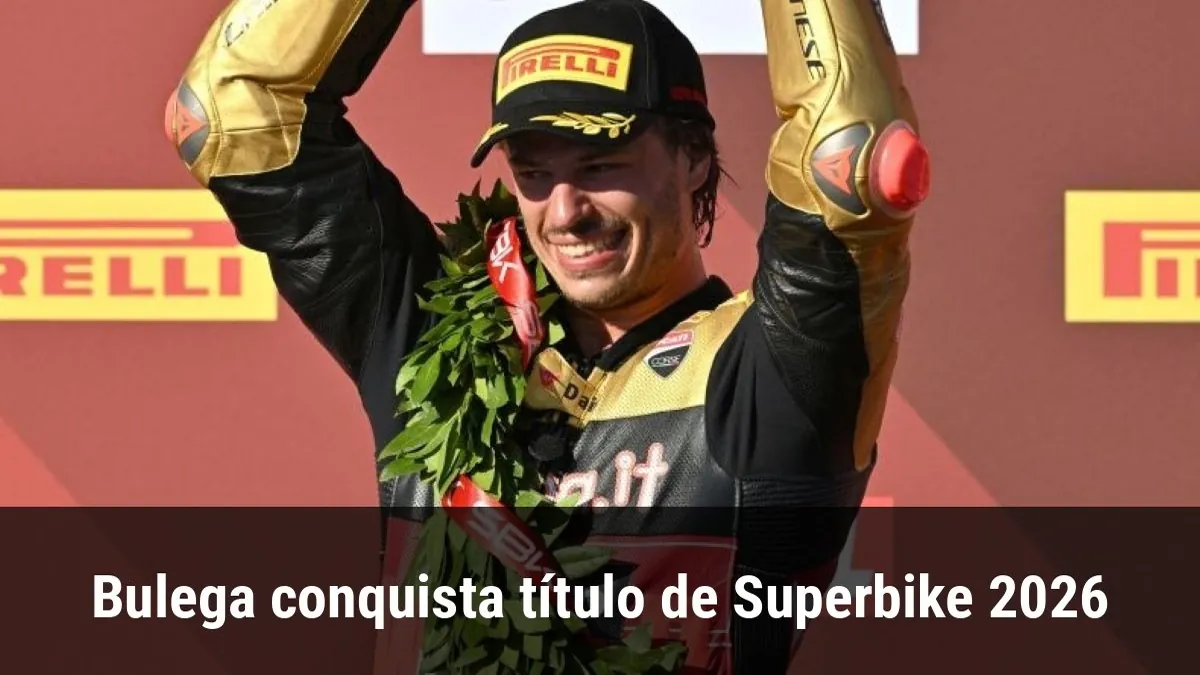 Bulega conquista título de Superbike 2026