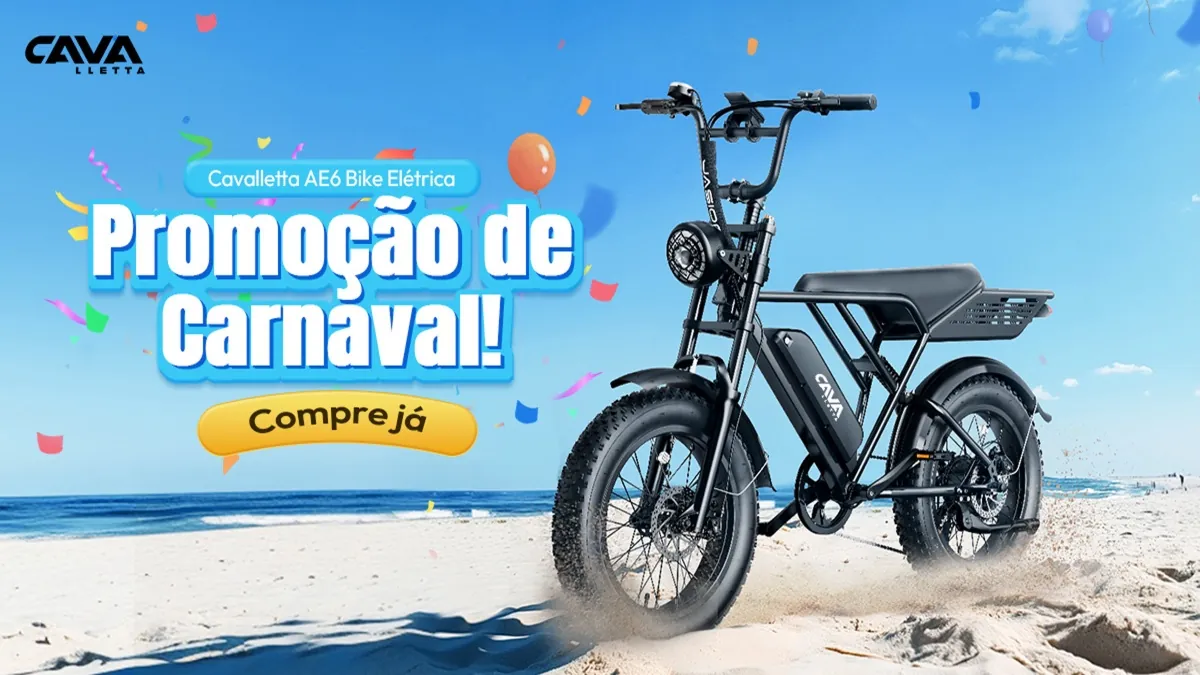 Cavalletta AE6: R$ 5.999,40 com 52% de desconto!