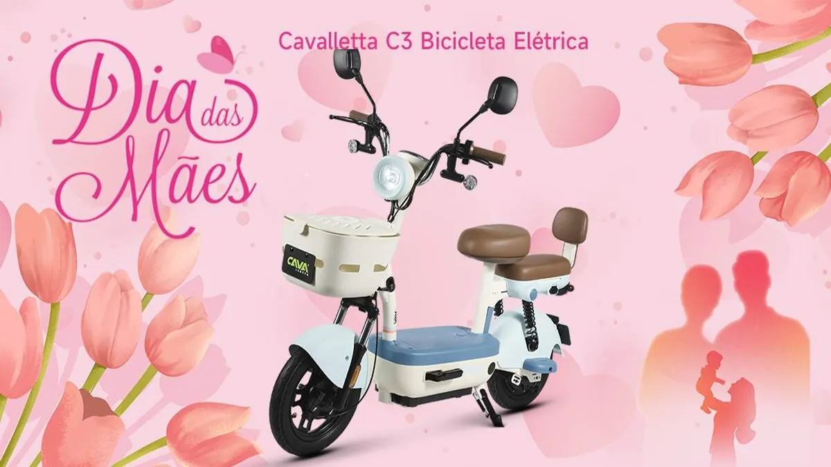 Cavalletta C3: a bicicleta elétrica que dá liberdade às mães