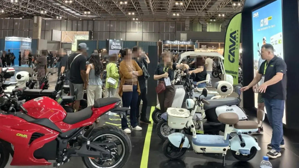 Cavalletta mostra tecnologia no Moto Brasil