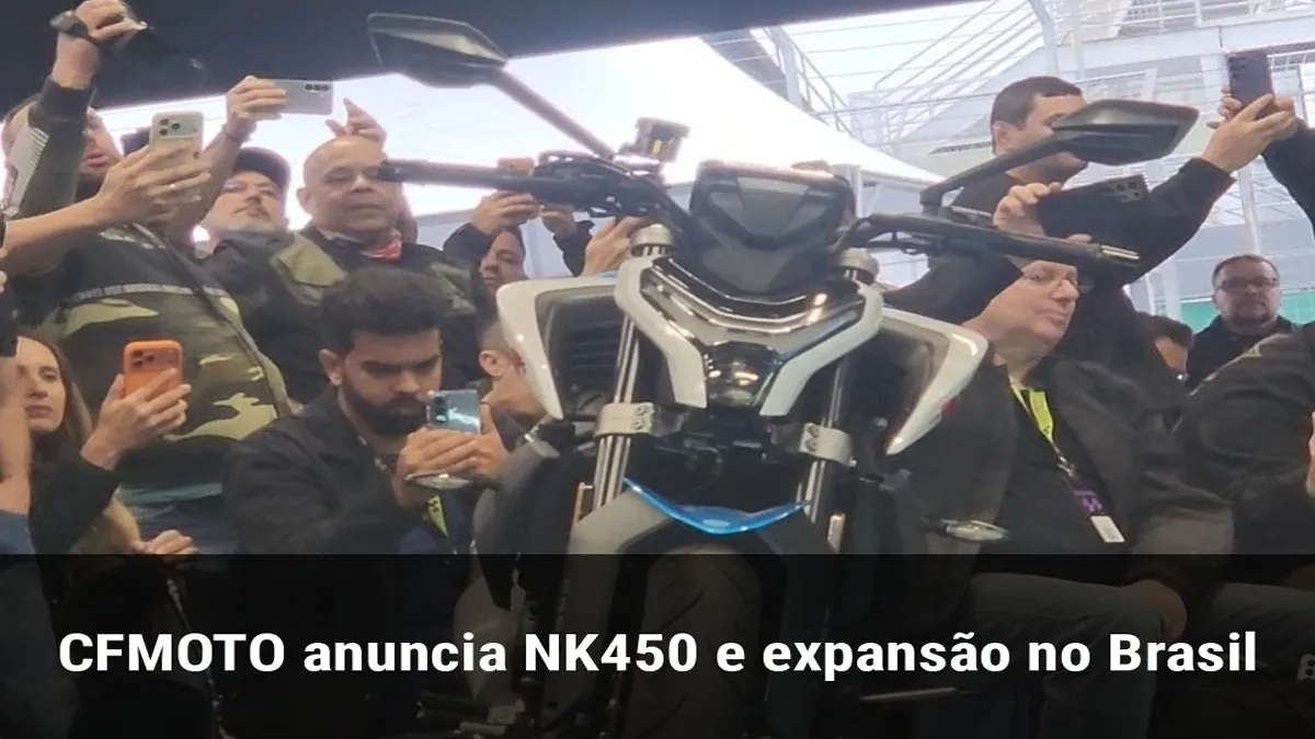 CFMOTO anuncia NK450 e expansão no Brasil