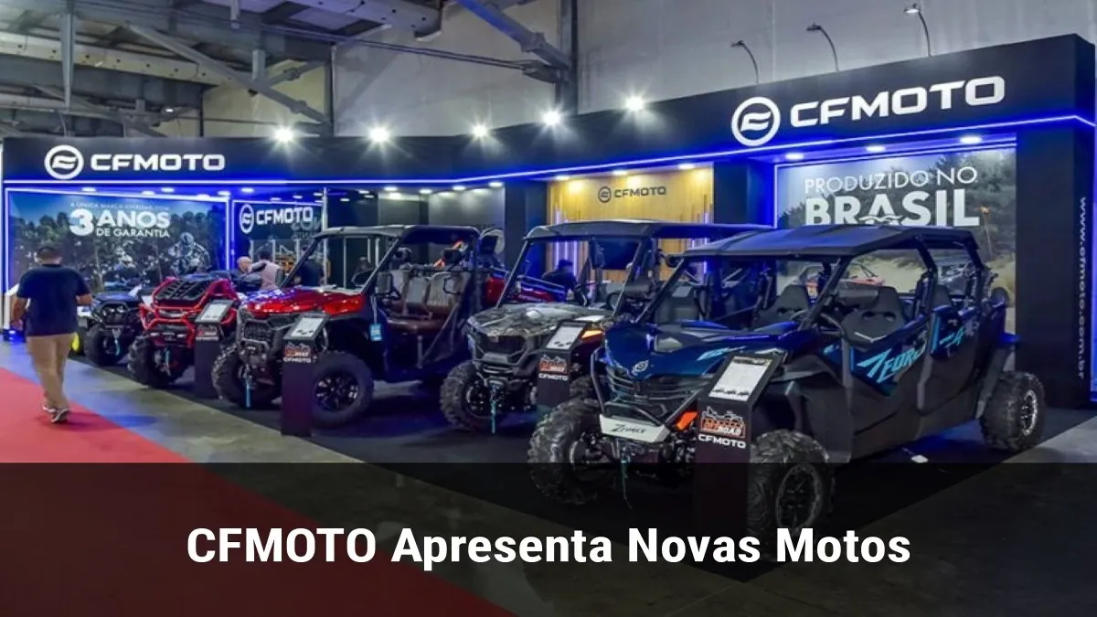 CFMOTO Apresenta Novas Motos