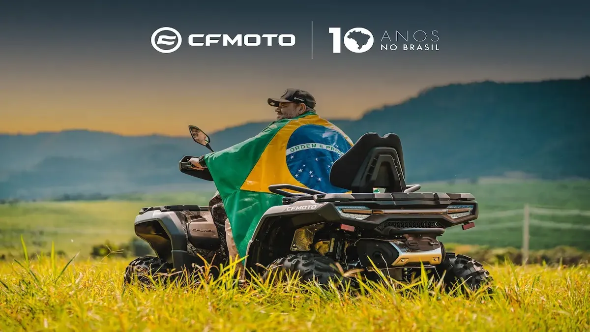 CFMoto celebra 10 anos no Brasil com 10 mil motos/ano