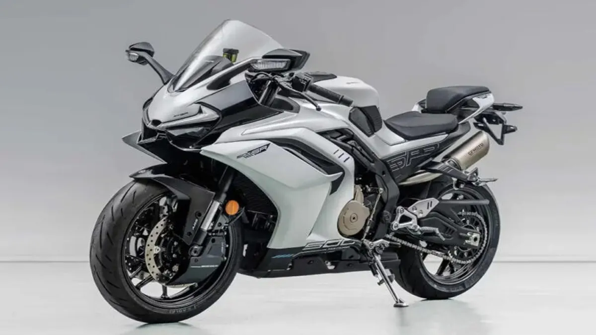 CFMOTO desenvolve nova moto esportiva de quatro cilindros com design atual