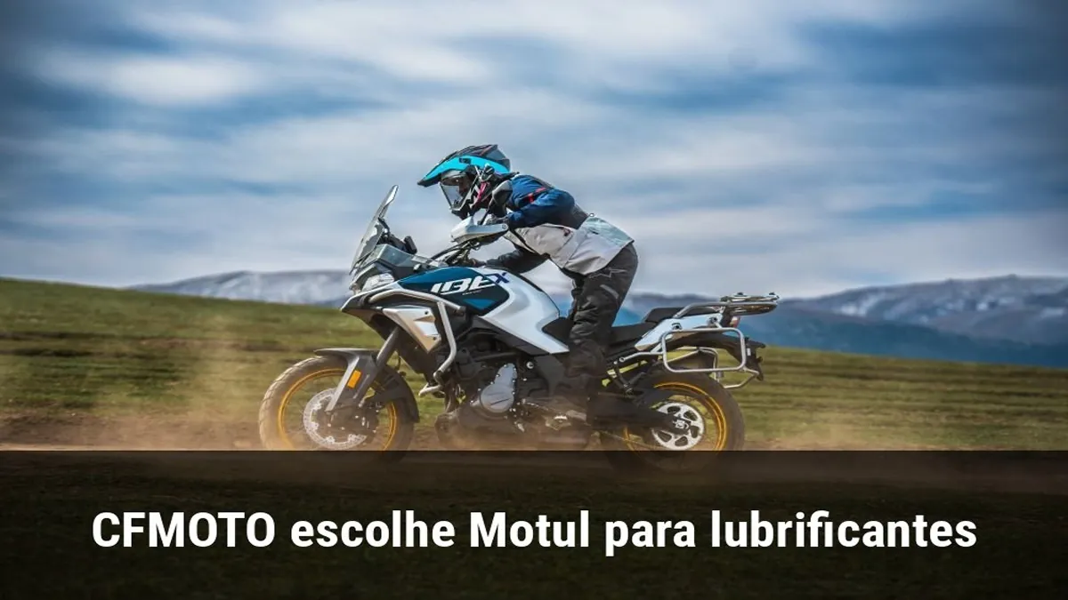 CFMOTO escolhe Motul para lubrificantes