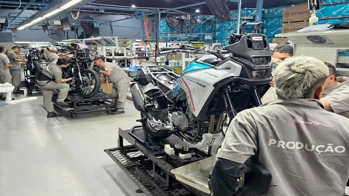 CFMoto Ibex 450 inicia fabricação em Manaus