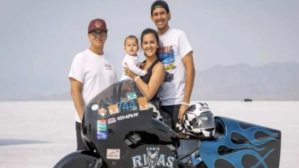 Chris Rivas busca atingir 644 km/h em moto no Lago Salgado