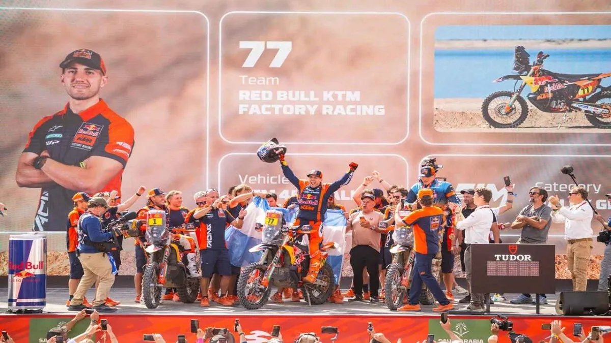 Dakar 2026: final épica das motos decidida por apenas 2 segundos