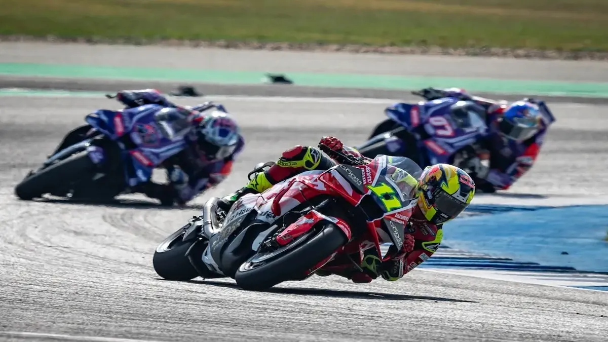 Diogo Moreira estreia na MotoGP com 13º lugar no GP da Tailândia