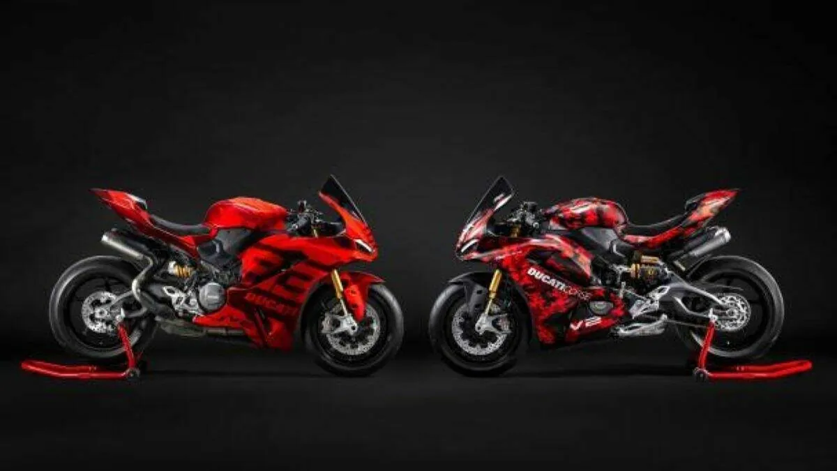 Ducati apresenta Panigale V2 em edição especial para Márquez e Bagnaia