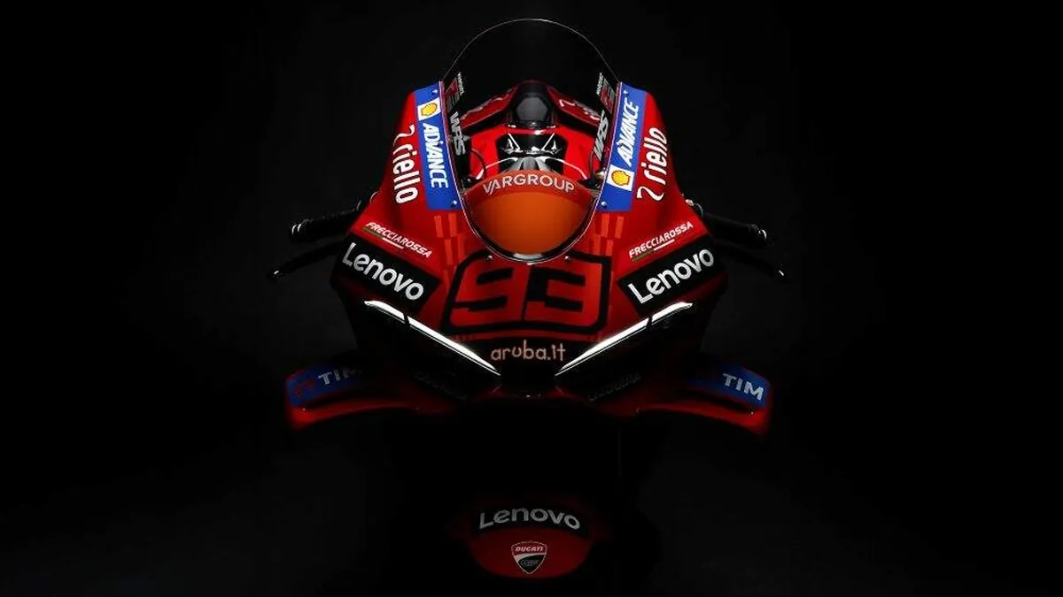 Ducati apresenta versão especial da Panigale em homenagem a Márquez