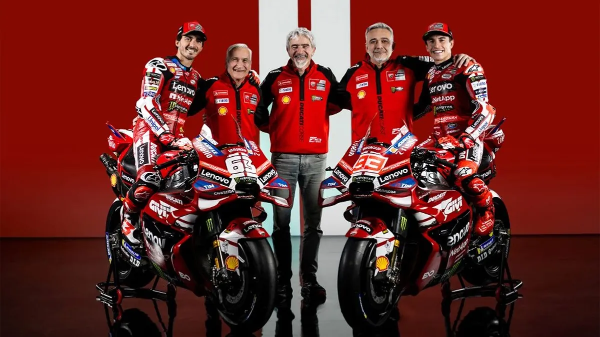 Ducati marca 100 anos com pintura exclusiva para MotoGP 2026