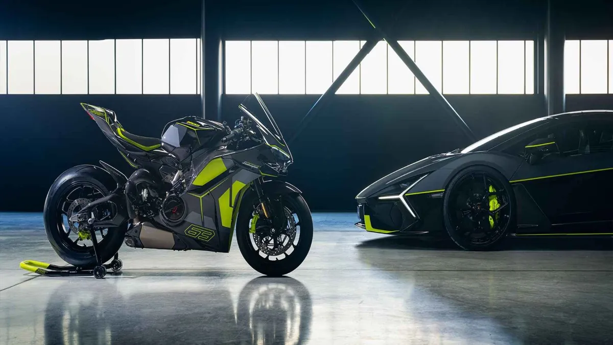 Ducati Panigale V4 e Lamborghini: uma inédita parceria italiana