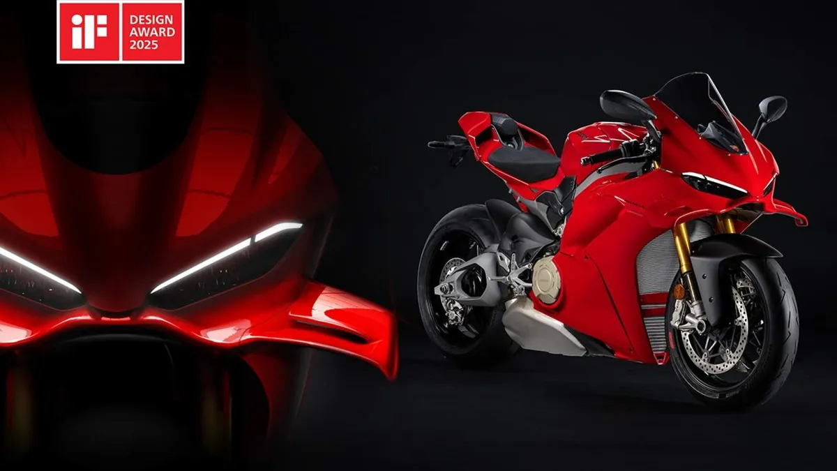 Ducati Panigale V4 ganha prêmio internacional de design automotivo