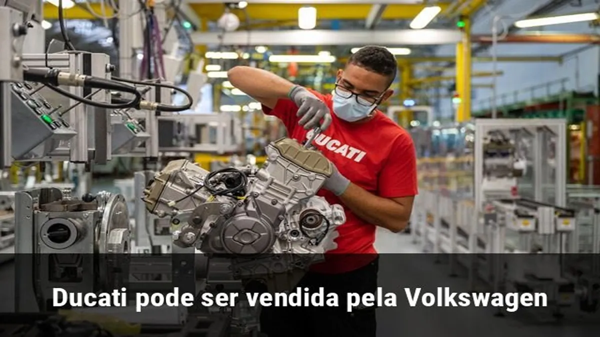 Ducati pode ser vendida pela Volkswagen