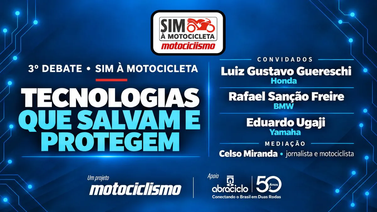 Especialistas discutem segurança nas motos