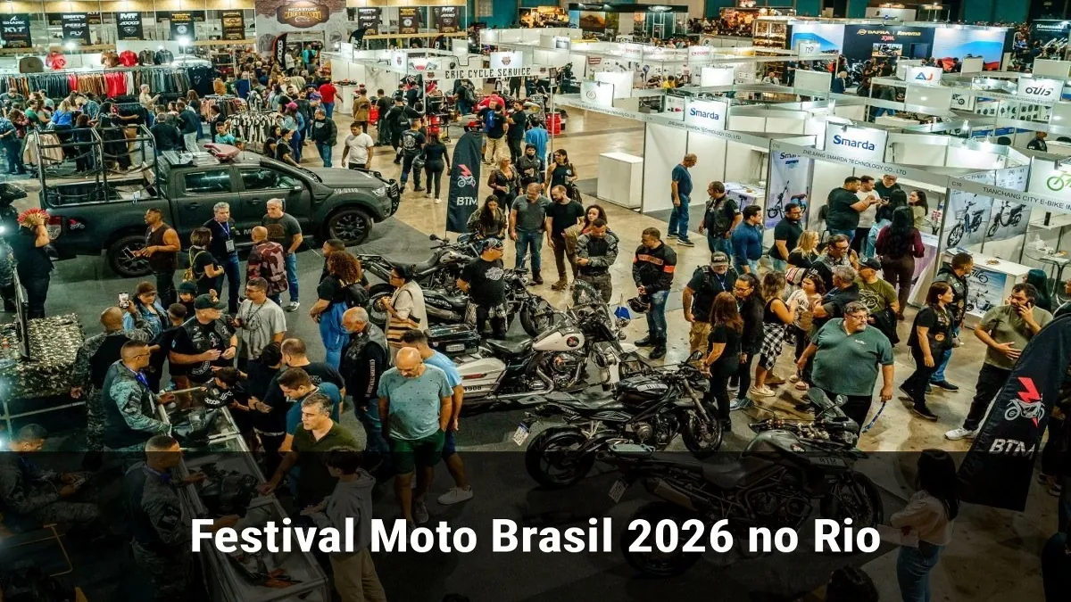 Festival Moto Brasil 2026 no Rio