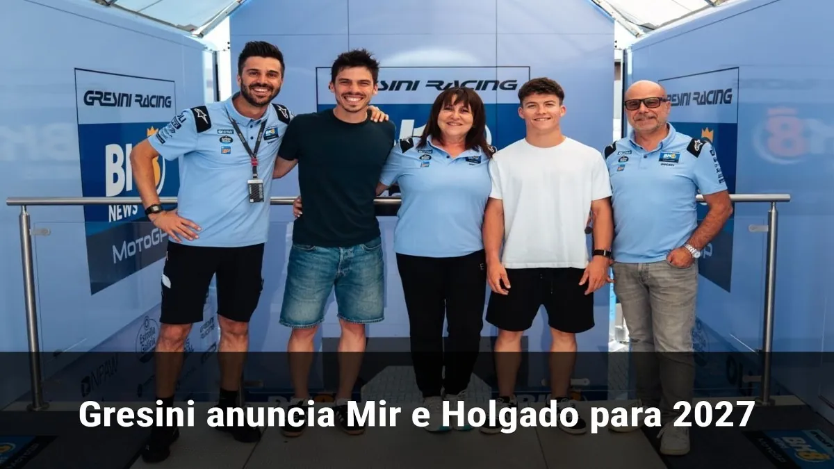 Gresini anuncia Mir e Holgado para 2027