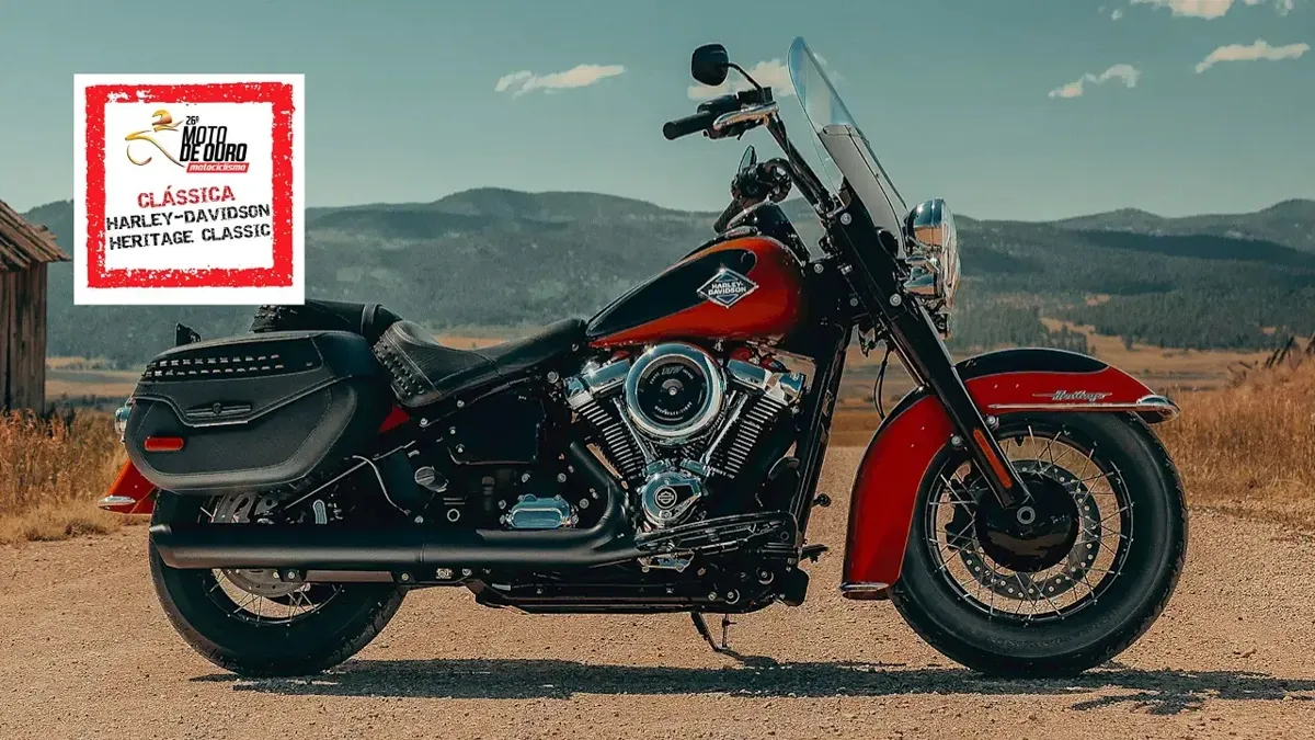 Harley-Davidson Heritage Classic: a campeã das motos clássicas