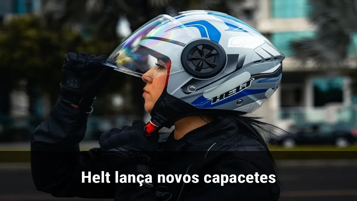 Helt lança novos capacetes