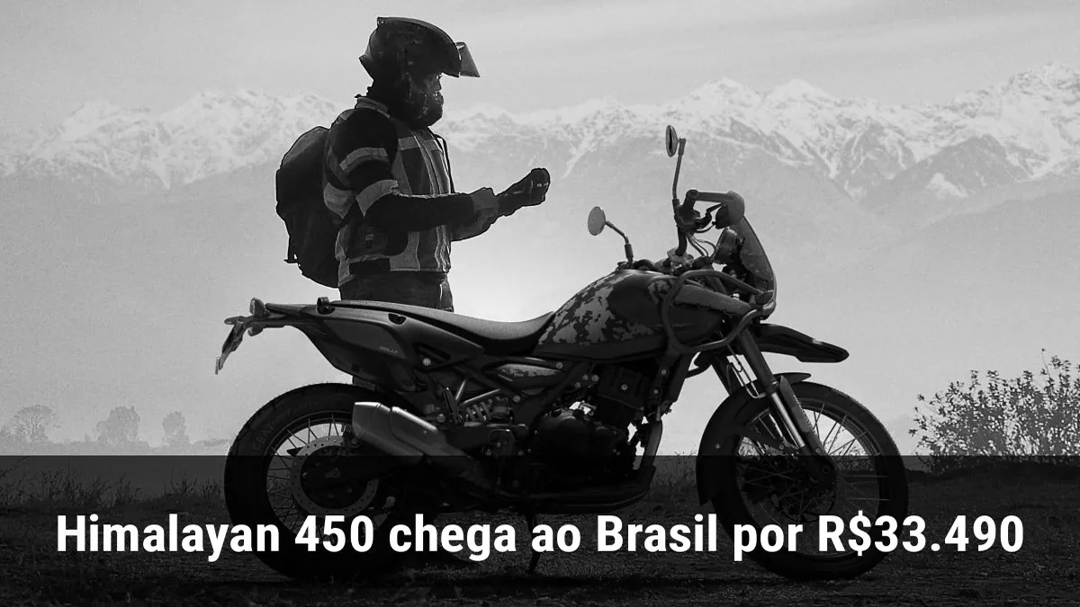 Himalayan 450 chega ao Brasil por R$33.490