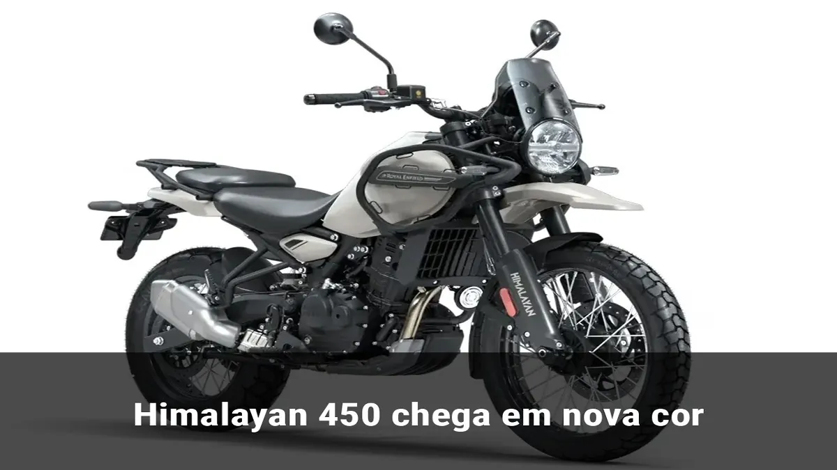 Himalayan 450 chega em nova cor