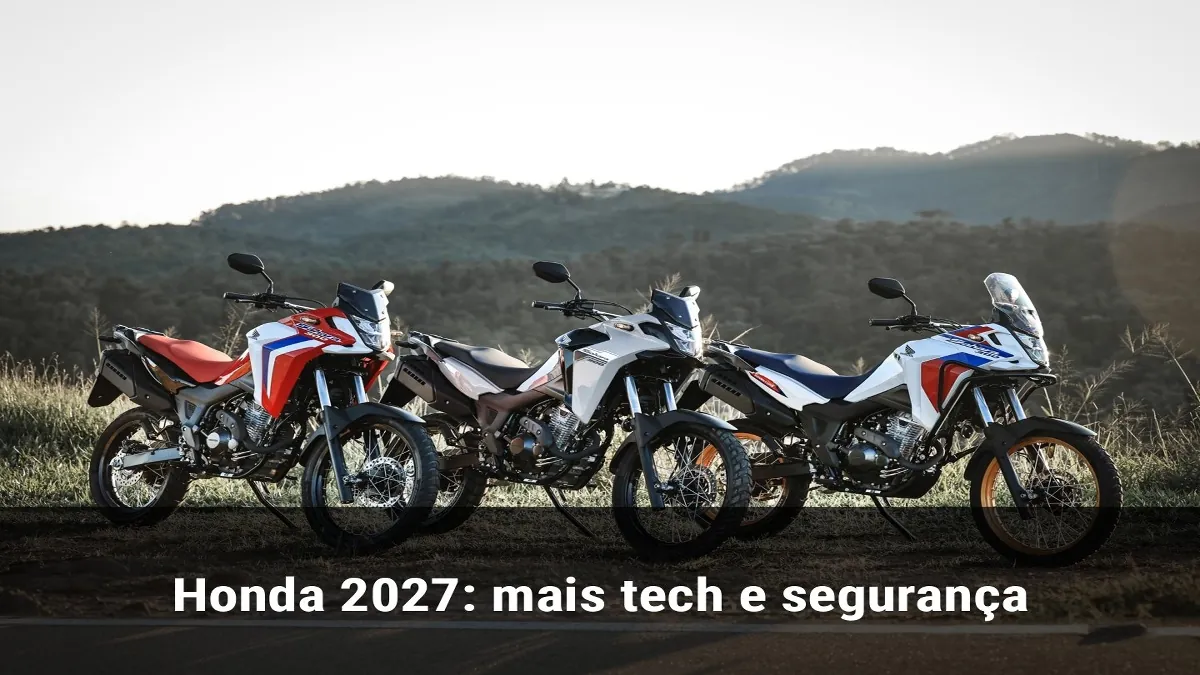 Honda 2027: mais tech e segurança