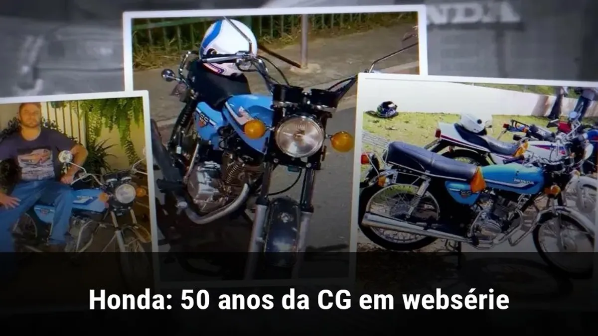 Honda: 50 anos da CG em websérie
