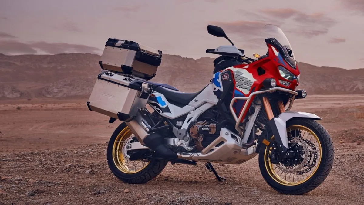 Honda Africa Twin ganha novas opções de cores para 2026 na Europa