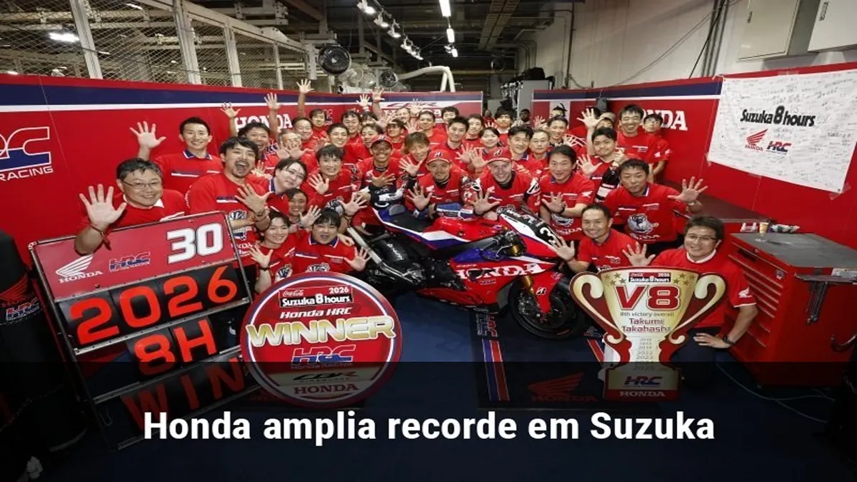 Honda amplia recorde em Suzuka