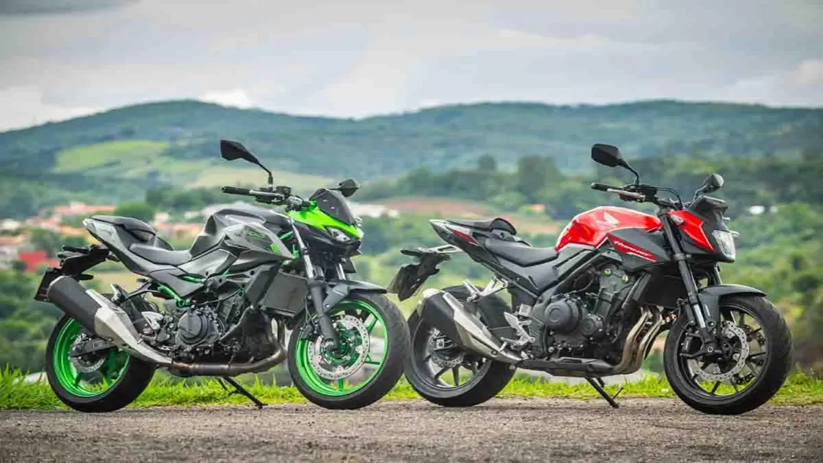 Honda CB 500 Hornet e Kawasaki Z500: duelo das nakeds médias