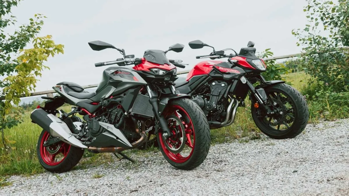 Honda CB500 Hornet versus Kawasaki Z500: duelo nas nakeds