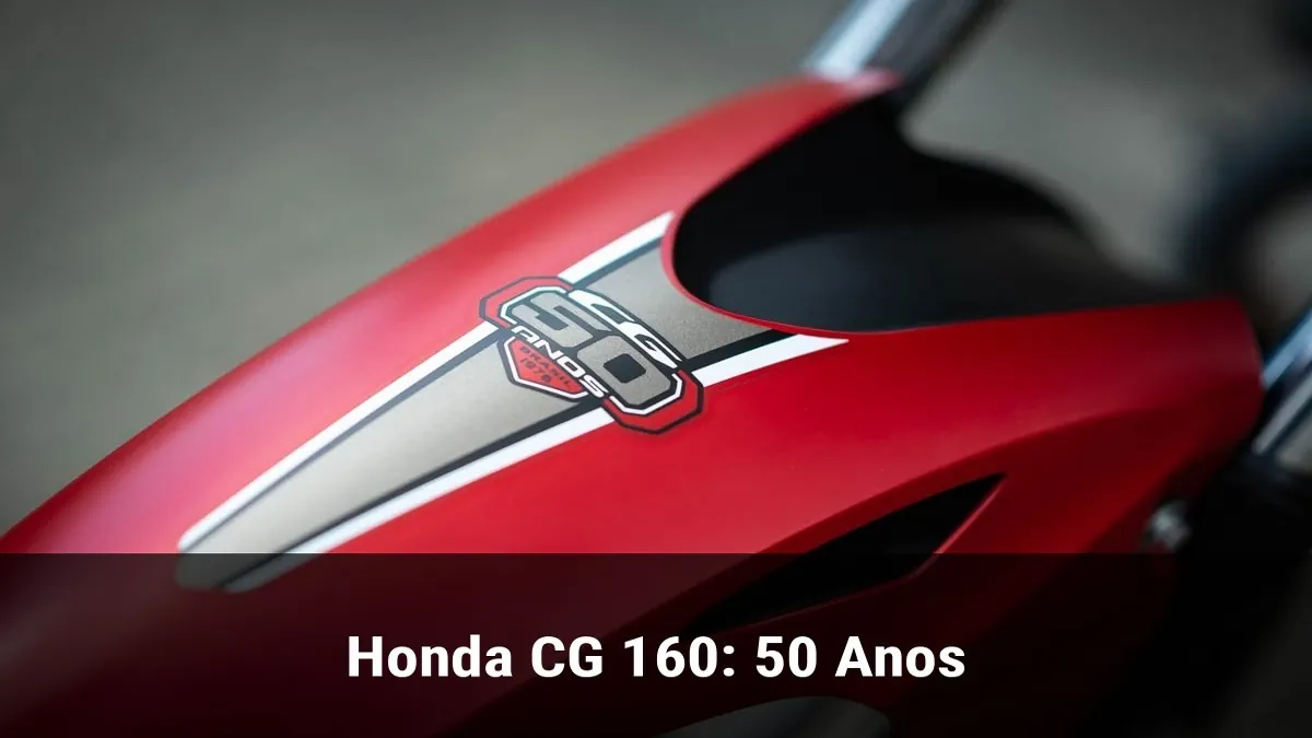 Honda CG 160: 50 anos