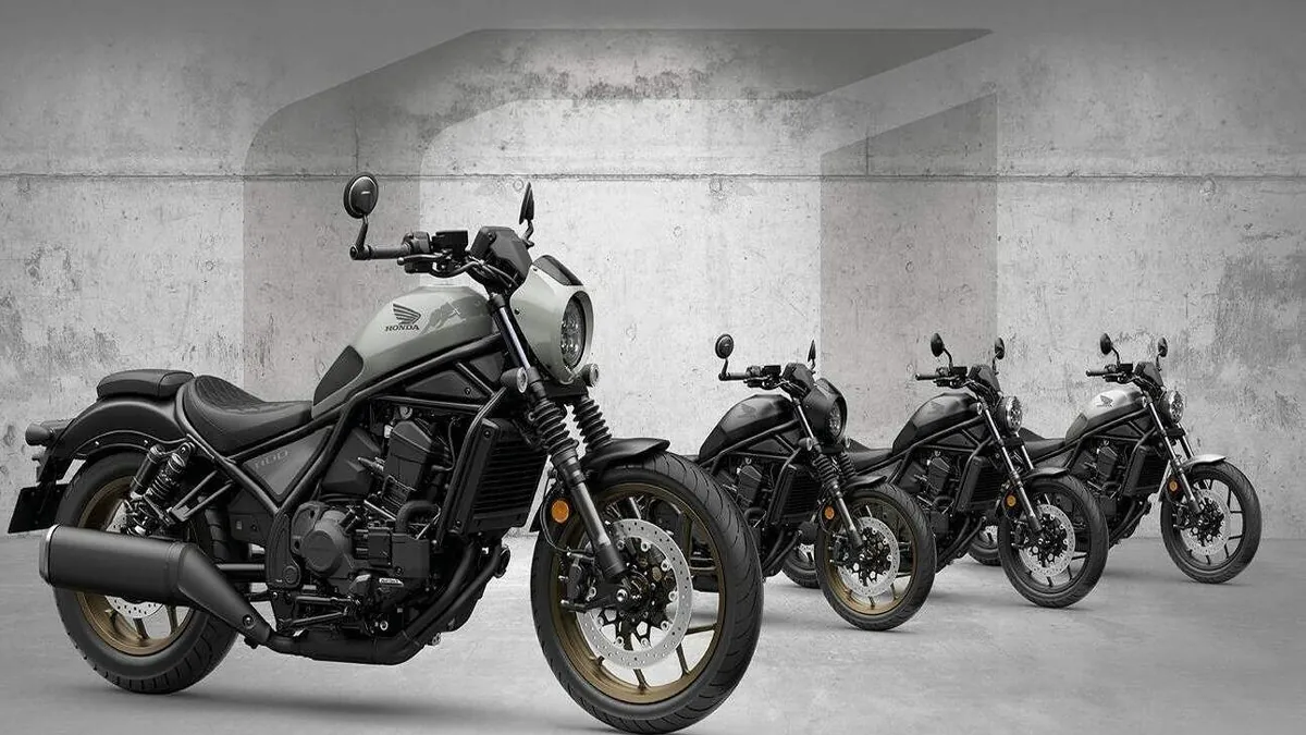 Honda CMX1100 Rebel apresenta novas opções de cores para 2026