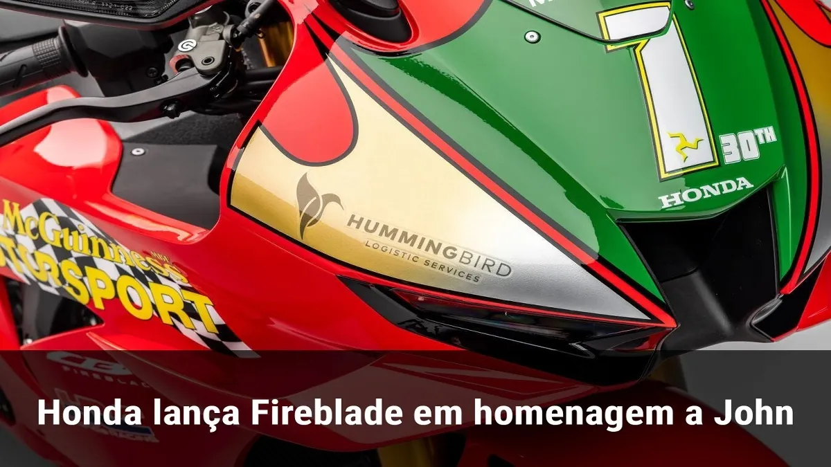 Honda lança Fireblade em homenagem a John