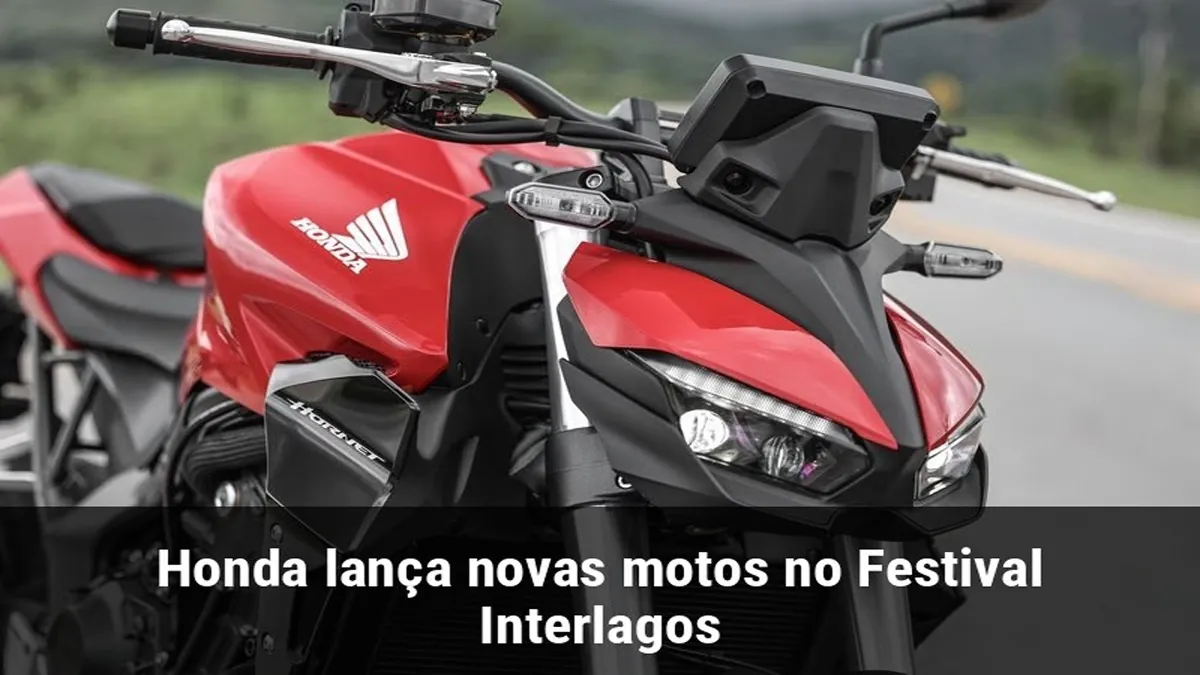 Honda lança novas motos no Festival Interlagos